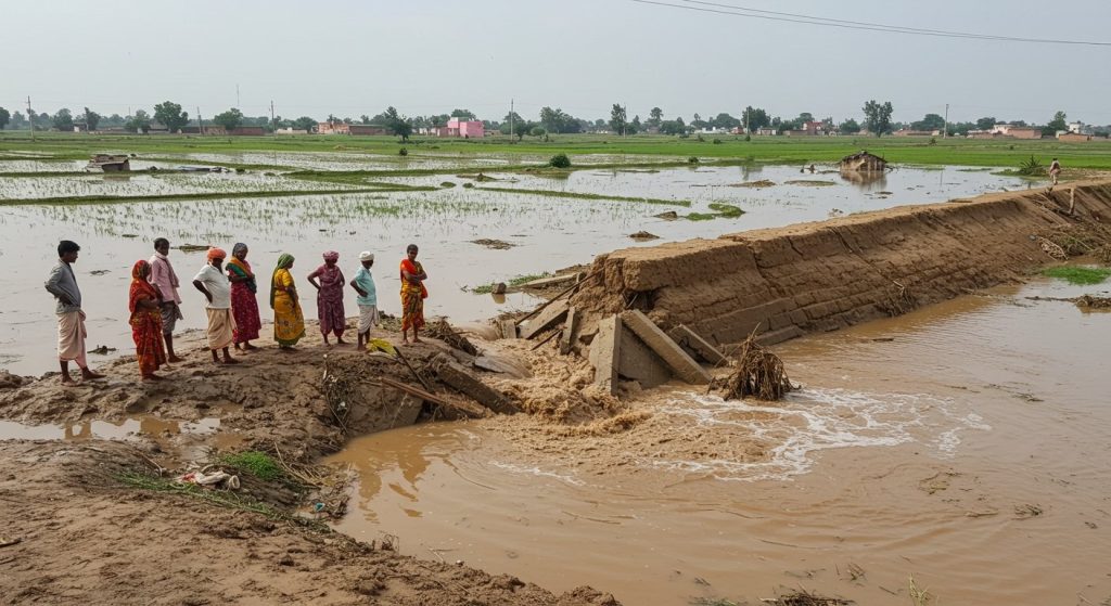 Agra Utangan Tragedy: Administration's Negligence Sweeps Away Villagers' Earthen Dam, Crores in Losses!