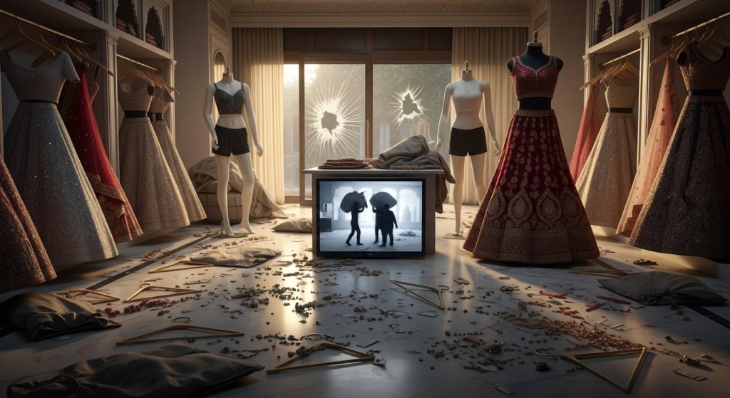 Brazen Act by Thieves in Agra: Lakhs Worth of Lehengas Stolen, Video Released, Open Challenge Posed to Police!