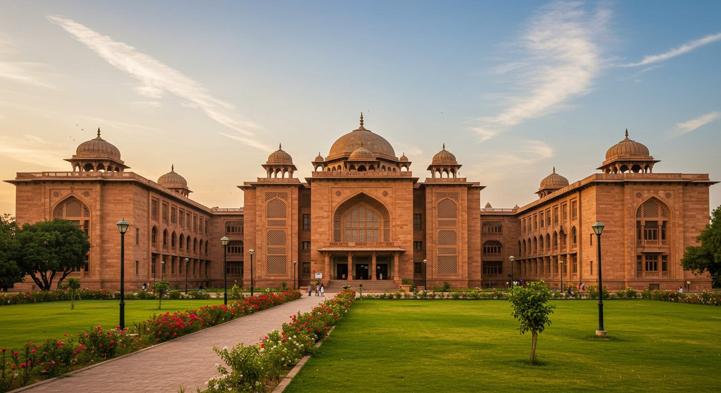 अलीगढ़ की राजा महेंद्र प्रताप सिंह यूनिवर्सिटी: 2019 की घोषणा, 2021 का शिलान्यास और अब की अद्भुत तस्वीर!