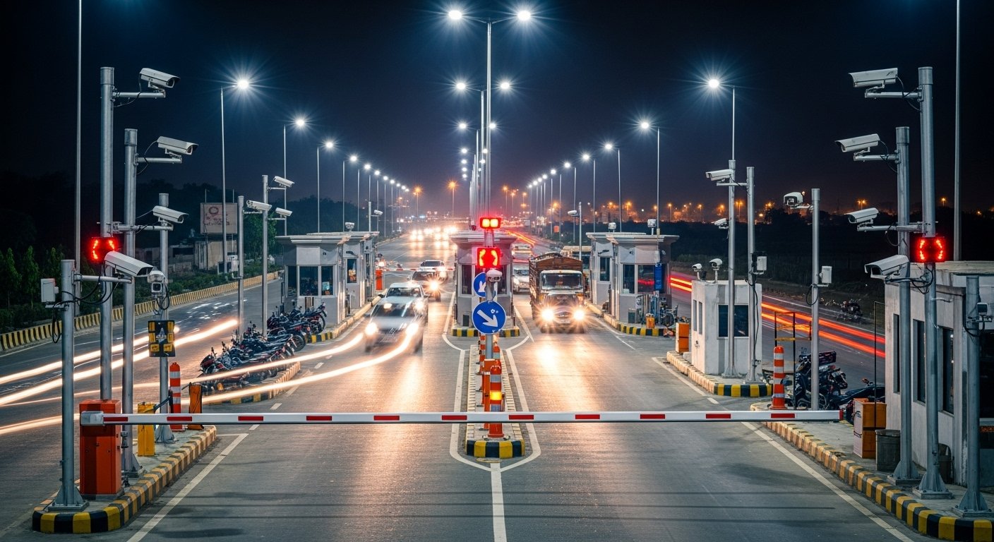 अलीगढ़ में अब अपराधियों की खैर नहीं! जिले के बॉर्डर बैरियर पर CCTV से कड़ी निगरानी