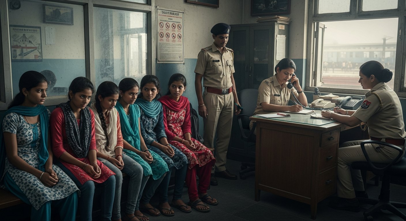 अलीगढ़: ट्रेन में मिलीं बिहार की पांच लापता किशोरियां, जीआरपी को परिजनों का इंतजार