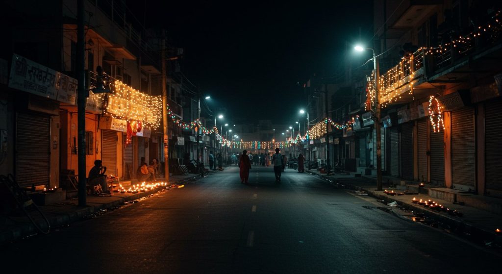 Aligarh Plunged Into Darkness on Diwali: Municipal Corporation Cancels EESL Contract Over Non-Functional Streetlights