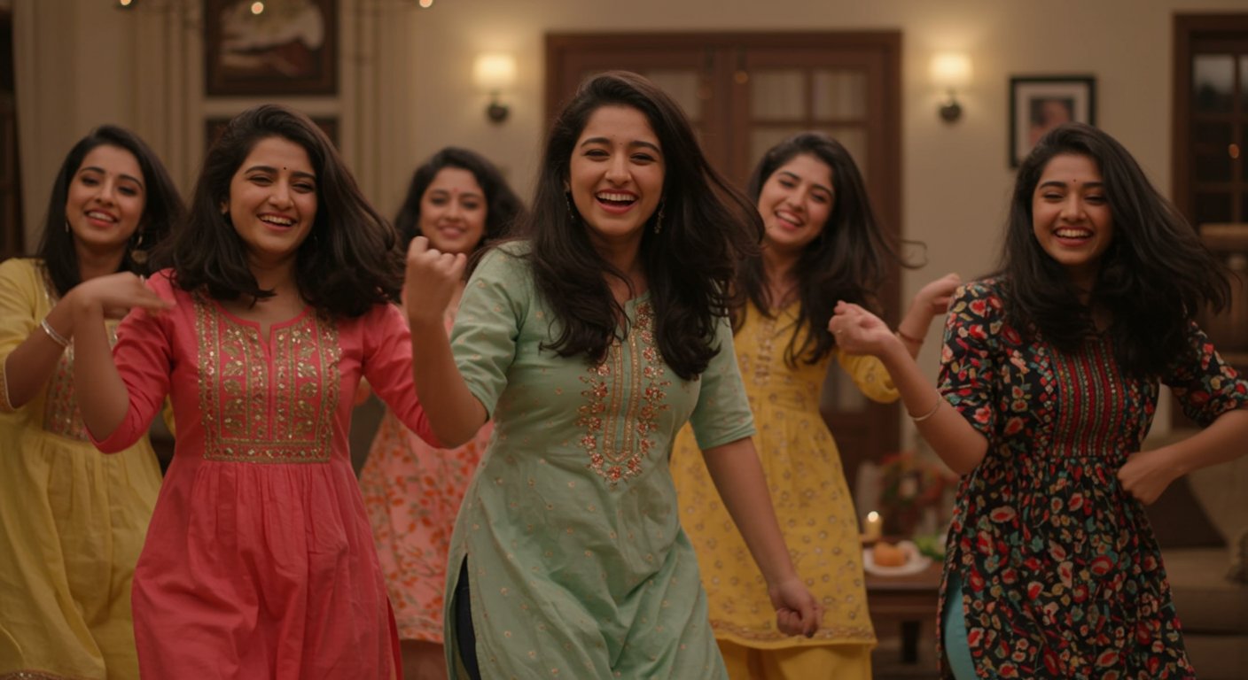 जुही चावला की याद दिलाई ‘गुप चुप गुप चुप’ पर लड़कियों के जोरदार डांस ने, वीडियो हुआ वायरल!