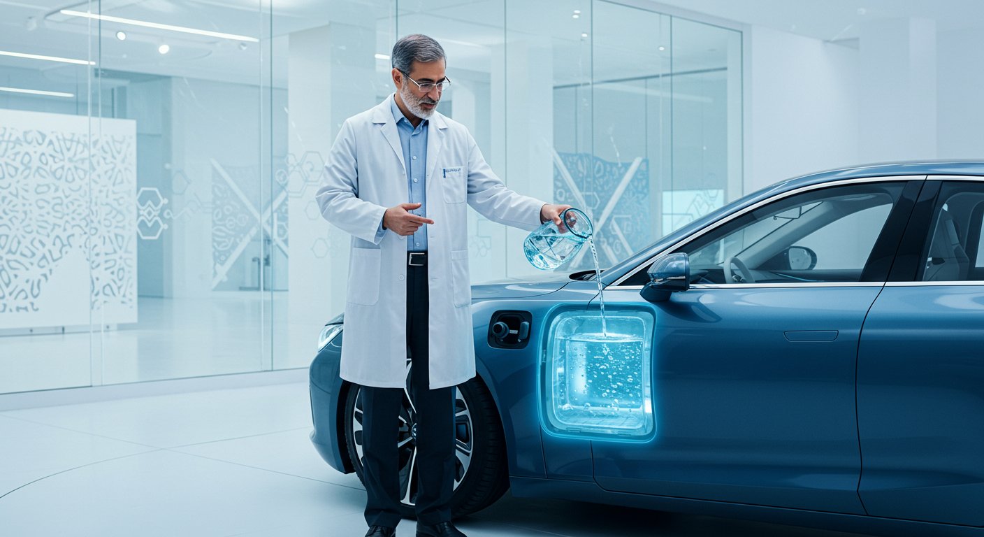 ईरानी वैज्ञानिक का कमाल: पानी से चलाई कार, 60 लीटर में 900 KM का सफर तय!