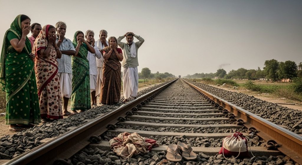 Ambedkar Nagar: Old Woman Struck By Train While Crossing Tracks, Dies Tragically; Onlookers Shaken By Dismembered Remains