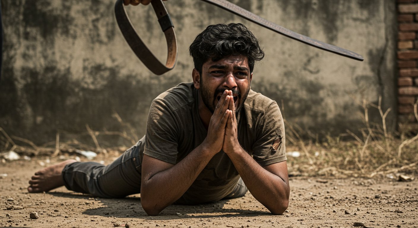अमेठी में हैवानियत की हदें पार: युवक को बेल्ट से पीटा, ‘मुझे छोड़ दो’ कहकर गिड़गिड़ाता रहा पीड़ित, वीडियो वायरल