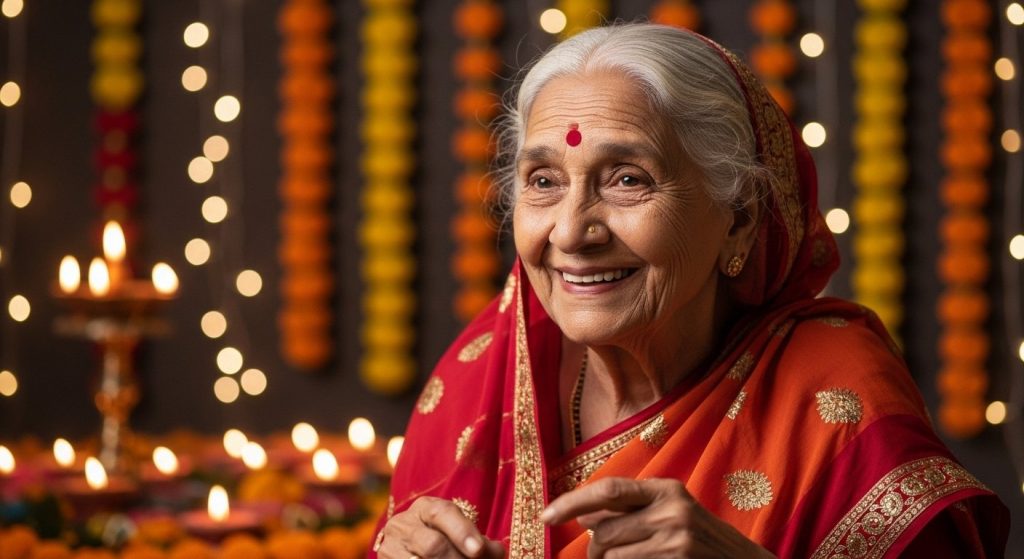 Amma captivated with her unique Diwali message; video won millions of hearts.