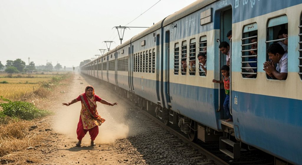 Amroha: Woman Jumped From Moving Train, Child Left Behind Onboard; Passengers Pulled Chain, Causing Commotion