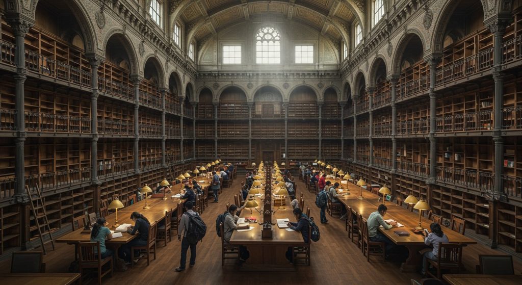 AMU's Maulana Azad Library: A Treasure of 1.4 Million Books, Open 18 Hours, 8000 Students Visit Daily!