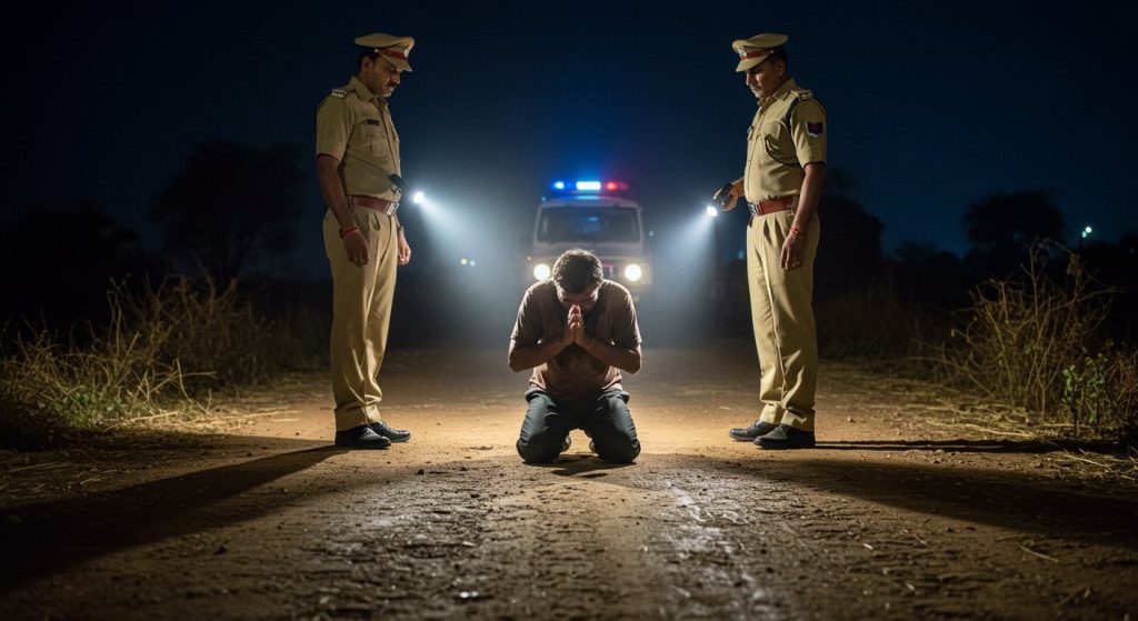 UP: Cattle Smuggler Nabbed in Police Encounter, Begs Forgiveness with Folded Hands – 'Won't Repeat Such Act'