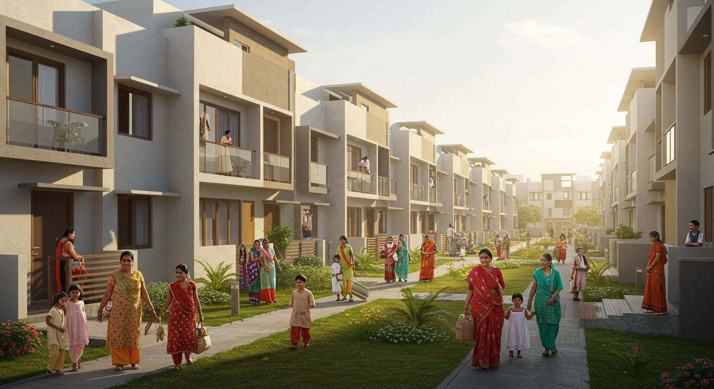 प्रधानमंत्री आवास योजना-शहरी 2.0: केंद्र ने 1.41 लाख नए घरों को दी हरी झंडी, लाखों परिवारों को मिलेगा स्थायी आशियाना