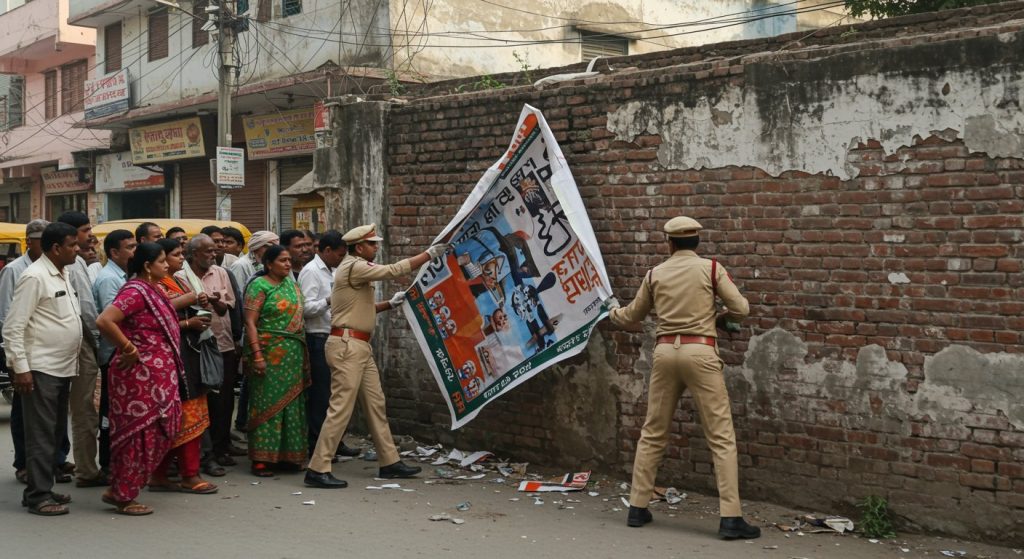 Controversial Hoardings in Kannauj: Police Immediately Removed Them, Akhilesh Yadav Also Tweeted, Political Temperature High!