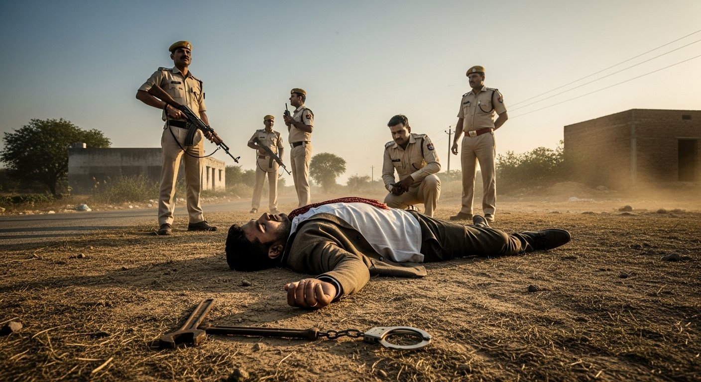 यूपी: ‘मुझे शर्म आ रही है, हट जाओ…’, कह हथकड़ी सहित भागा था नरेश, अब एनकाउंटर में ढेर; मिस्त्री से बना करोड़ो का अपराधी