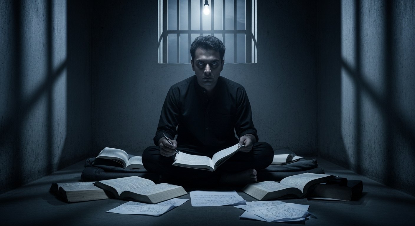 यूपी जेल में ‘किलर रावण’ का अजीब बर्ताव: काली शर्ट की जिद, रात भर जगना, खुद को शनि पुजारी बताकर कर रहा पढ़ाई