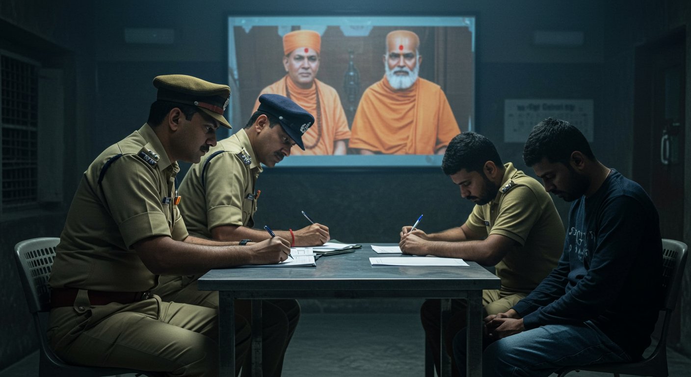 यूपी एटीएस का बड़ा खुलासा: मुजाहिदीन आर्मी ने कबूला, दो हिंदू धर्मगुरु थे निशाने पर