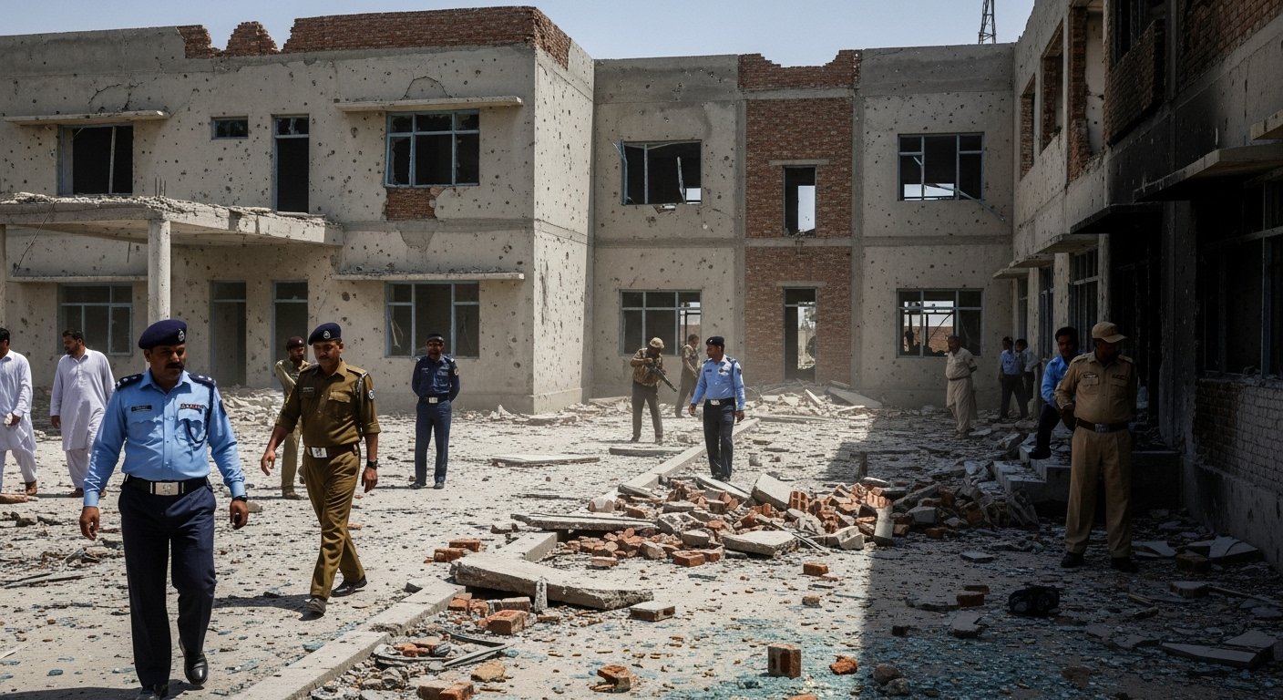 पाकिस्तान में पुलिस ट्रेनिंग सेंटर पर बड़ा हमला, 6 आतंकवादियों और 7 पुलिकर्मियों समेत 13 की मौत