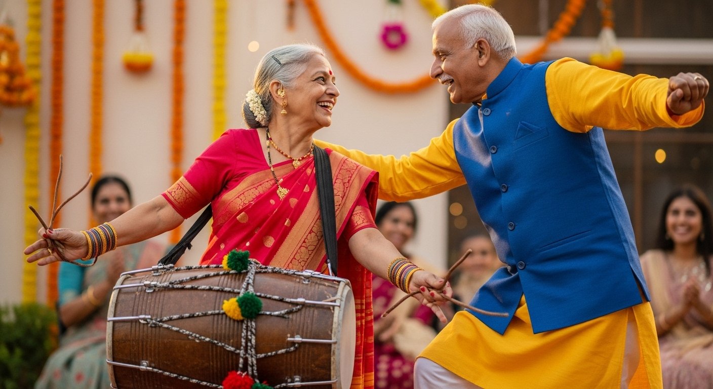आंटी की ढोल पर अंकल का धांसू डांस: वीडियो वायरल, लोग बोले – ‘ऐसी जोड़ी कहां मिलेगी!’