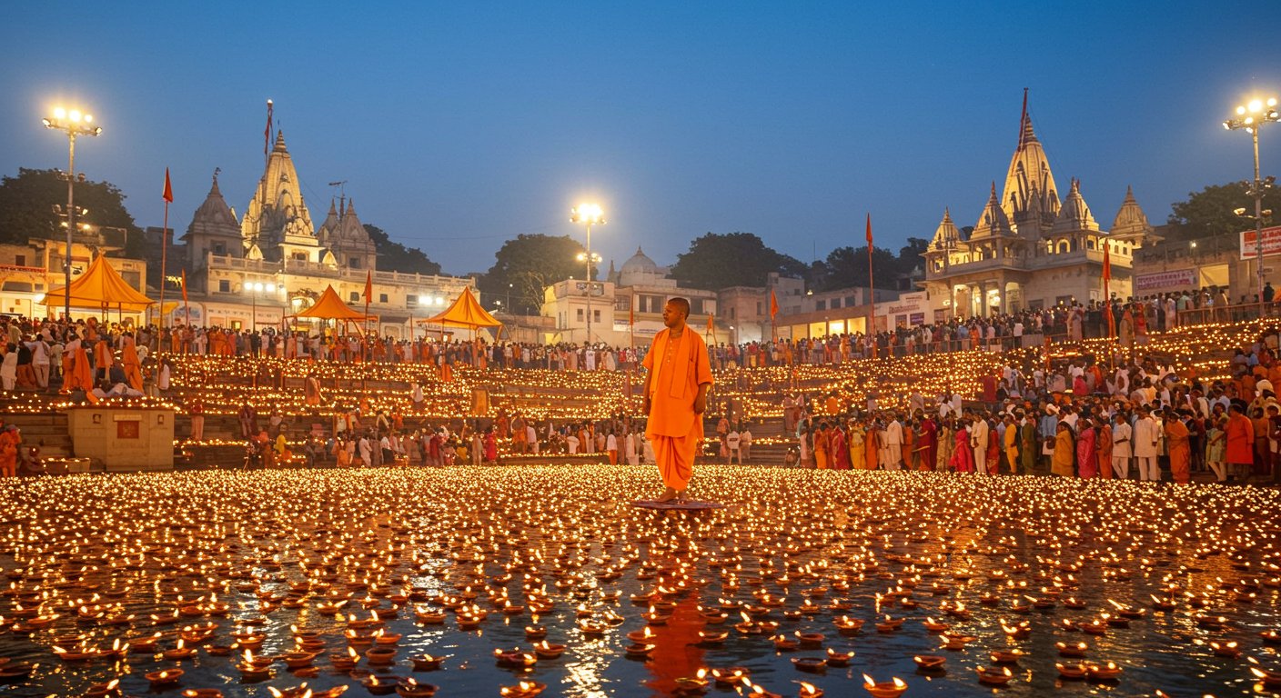अयोध्या दीपोत्सव 2025: सीएम योगी बोले – ‘जहाँ रामभक्तों पर गोलियां चली थीं, आज वहां जले दीप’; एक ऐतिहासिक बदलाव