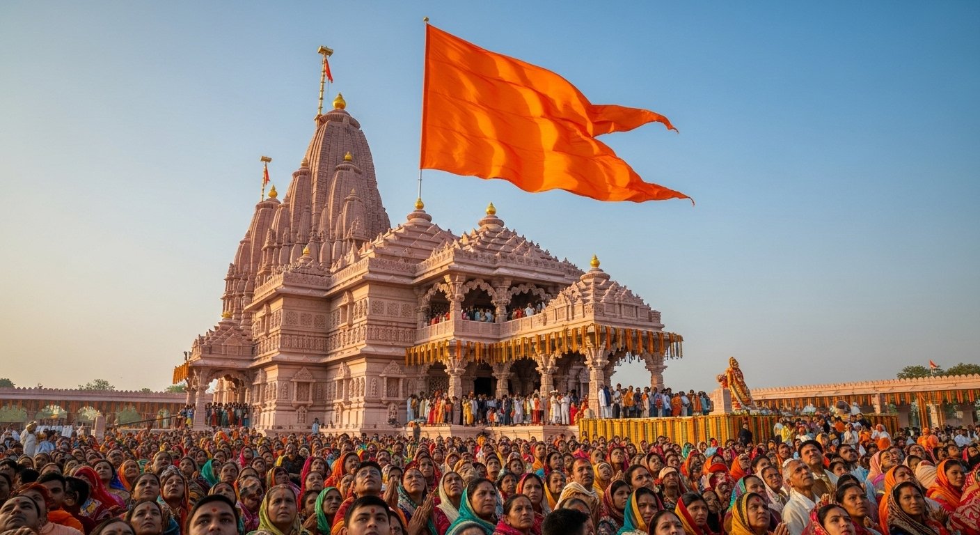 अयोध्या राम मंदिर: भक्तों ने दान किए 3000 करोड़ रुपये, ध्वजारोहण समारोह में मिलेंगे विशेष आमंत्रण