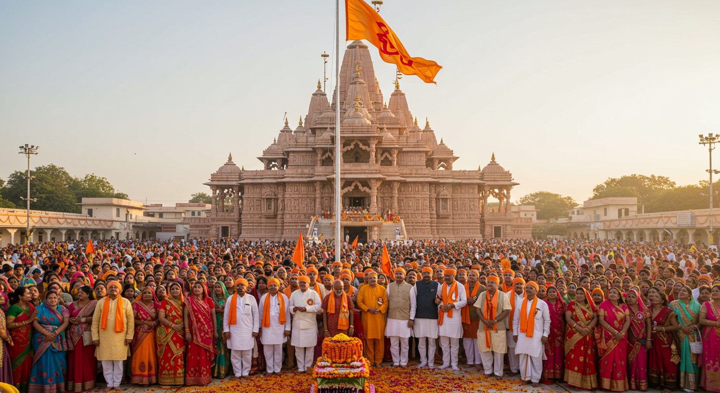 अयोध्या राम मंदिर: भक्तों ने दान किए 3000 करोड़ रुपये, ध्वजारोहण समारोह में आमंत्रित होंगे दानवीर