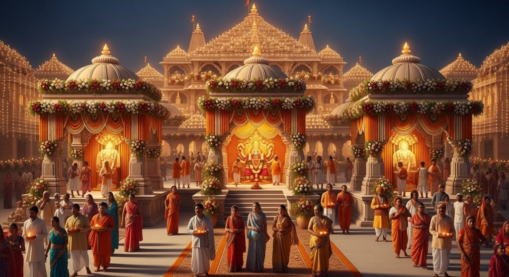 Diwali to make history in Ayodhya: First-ever grand worship of King Ram in Ram Temple, sacred naming of the three gates of the birthplace.