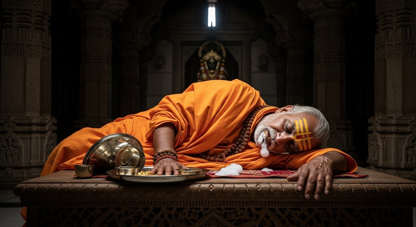 अयोध्या: रावत मंदिर के महंत की संदिग्ध मौत, खाते में 7 करोड़ मिलने से गहराया रहस्य; खाना खाते ही मुंह से निकला था झाग
