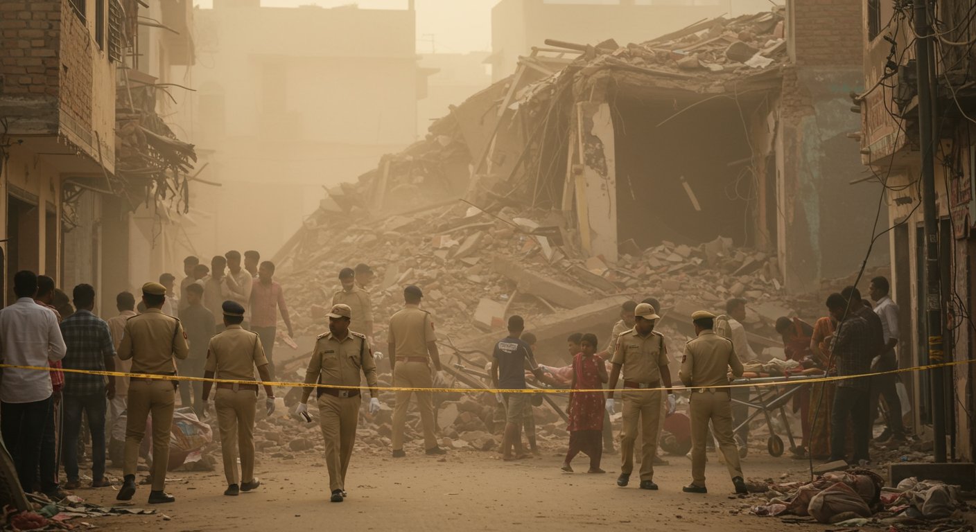 अयोध्या में भीषण विस्फोट से ढहा मकान, 5 की मौत, कई बच्चे घायल; इलाके में हड़कंप