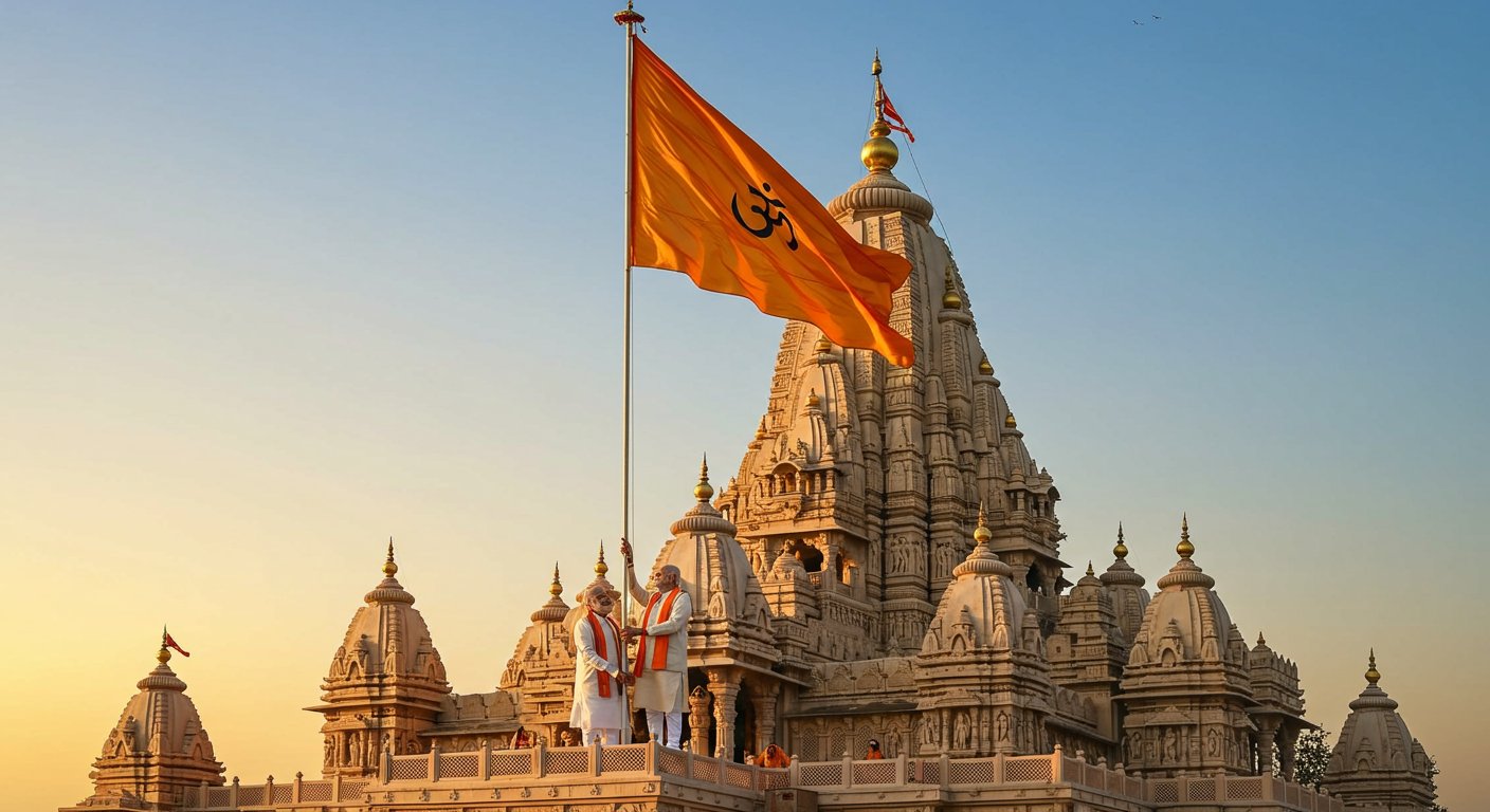 अयोध्या में 25 नवंबर को इतिहास: पीएम मोदी करेंगे राम मंदिर के शिखर पर धर्म ध्वजारोहण