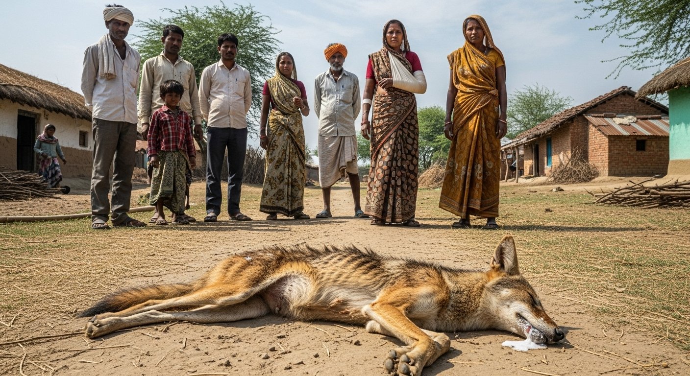 बहराइच में पागल सियार का आतंक: महिला सहित पांच घायल, कुछ देर बाद मिला शव, रेबीज की पुष्टि