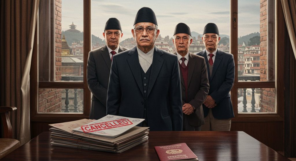 Nepal: Ex-PM Oli, Ex-Home Minister Among 5 Banned From Foreign Travel; Passports Also Ordered Revoked