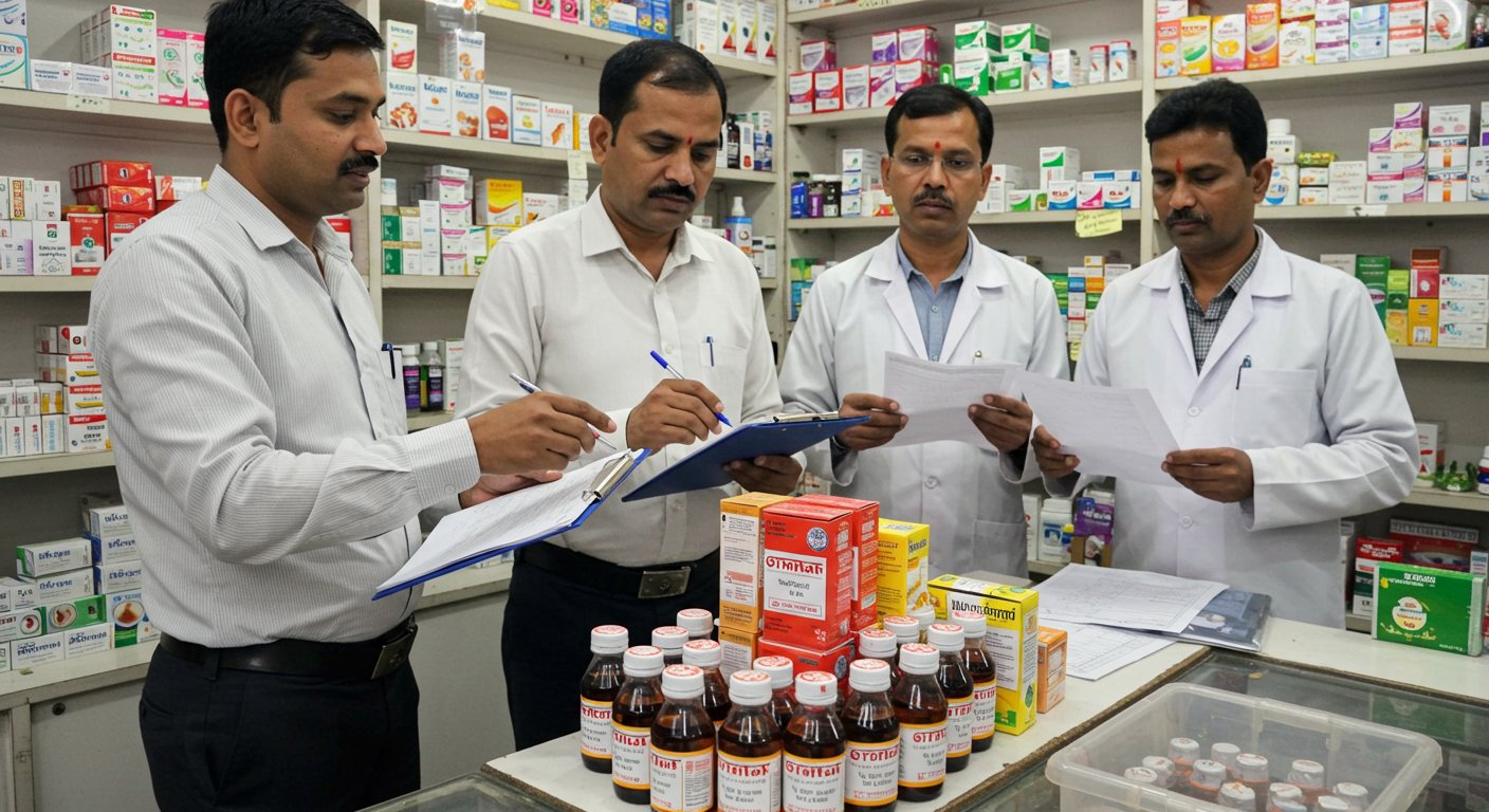 सावधानी! यूपी में कोल्ड्रिफ कफ सिरप पर लगा प्रतिबंध, मेडिकल स्टोर पर ताबड़तोड़ जांच और स्टॉक का मांगा हिसाब