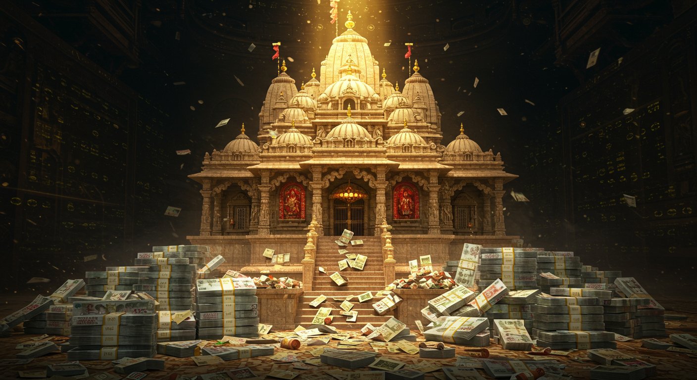 बांके बिहारी मंदिर की अथाह संपत्ति: 350 करोड़ कैश, 12 बैंक खाते… आखिर कितने अमीर हैं बांके बिहारी जी?