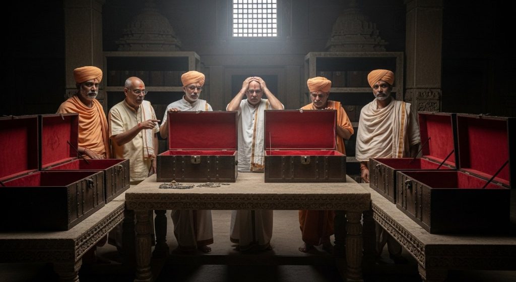 Banke Bihari Temple's Treasury Opened, Ornaments and Utensils Missing! Deity's Vault Empty, Where Have the Valuables Gone?