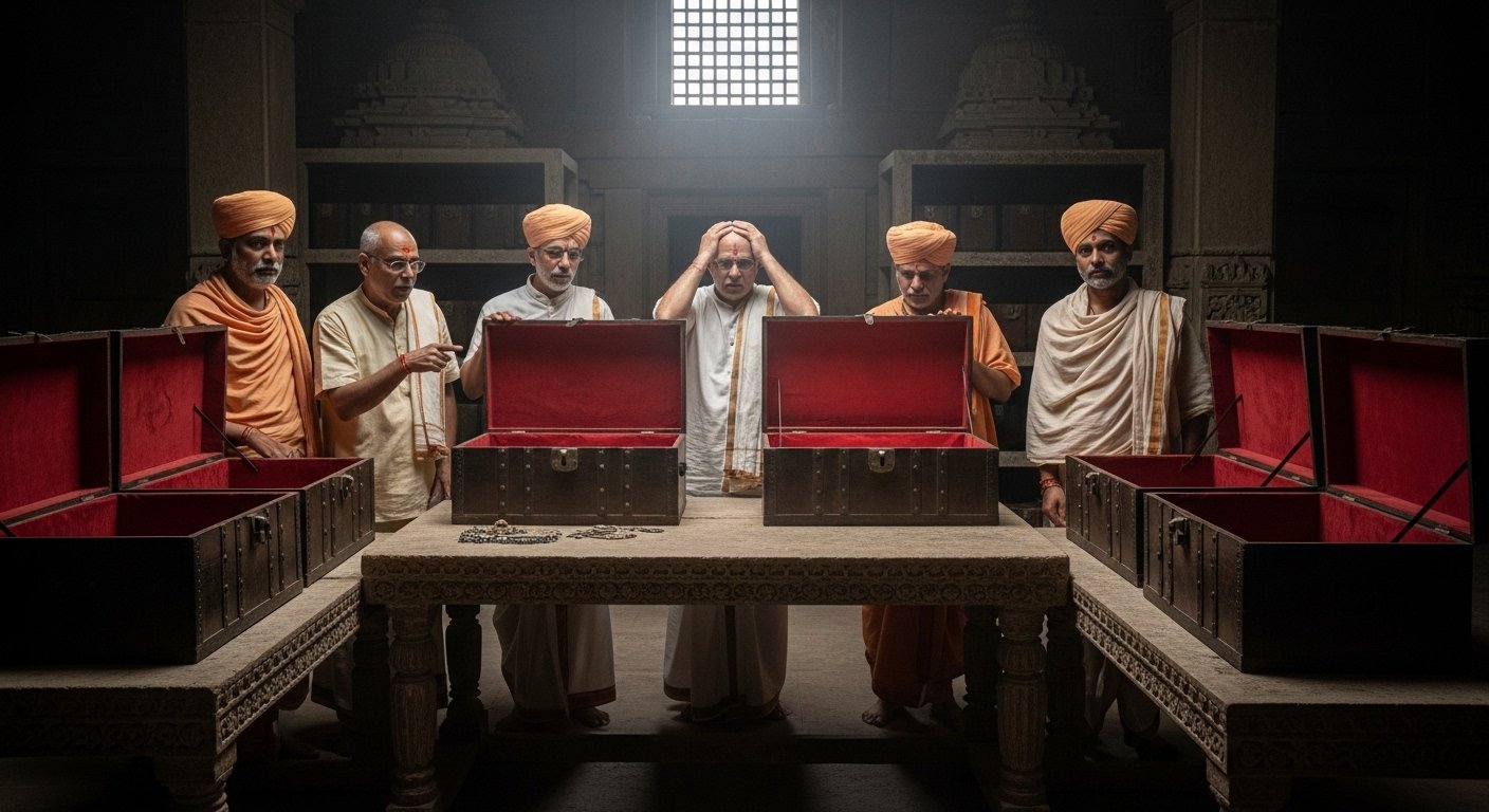 बांके बिहारी मंदिर का तोषखाना खुला, आभूषण और बर्तन गायब! ठाकुरजी का खजाना खाली, कहां गया माल?