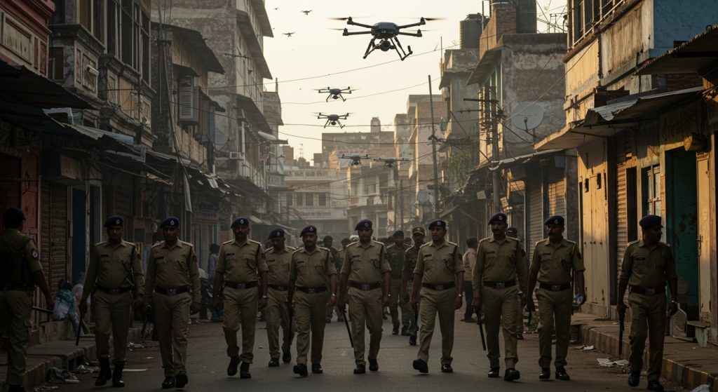 Bareilly Unrest: Clatter of boots on the streets, drones hovered over rooftops; minute-by-minute report sent to the administration