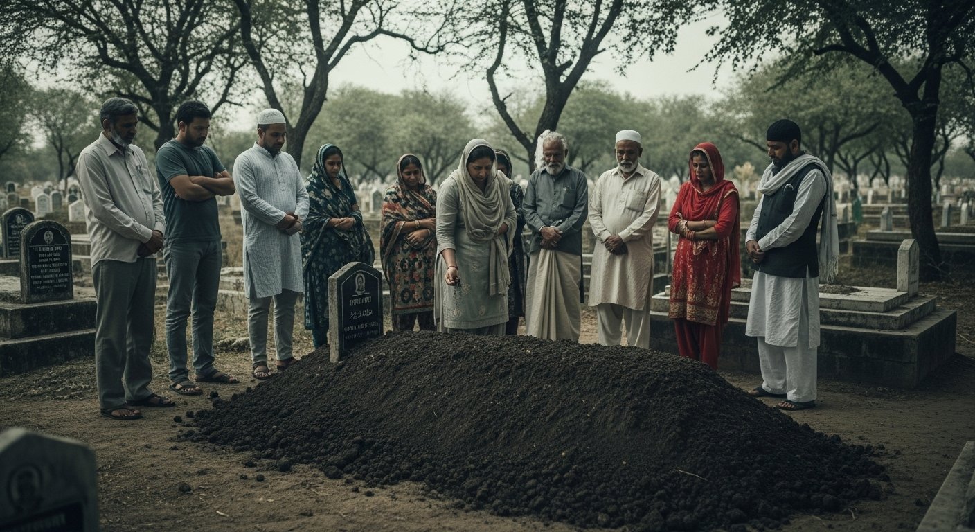 बरेली एनकाउंटर: ‘शैतान’ इफ्तेकार ढेर, संभल से आई पत्नी ने कब्रिस्तान में किया सुपुर्द-ए-खाक
