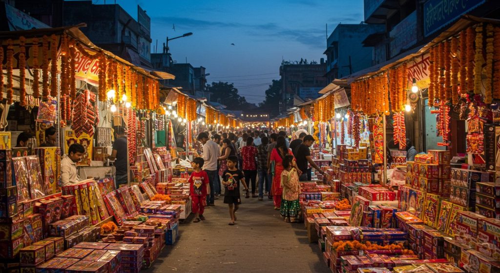 Bareilly Lights Up For Diwali: Over 400 Firecracker Shops To Open, Markets To Adorn City