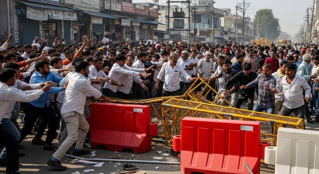 Bareilly Unrest: 92 Footage Reveal Secrets; Rioters Seen Breaking Barriers, Shoving; 92 New Accused Identified