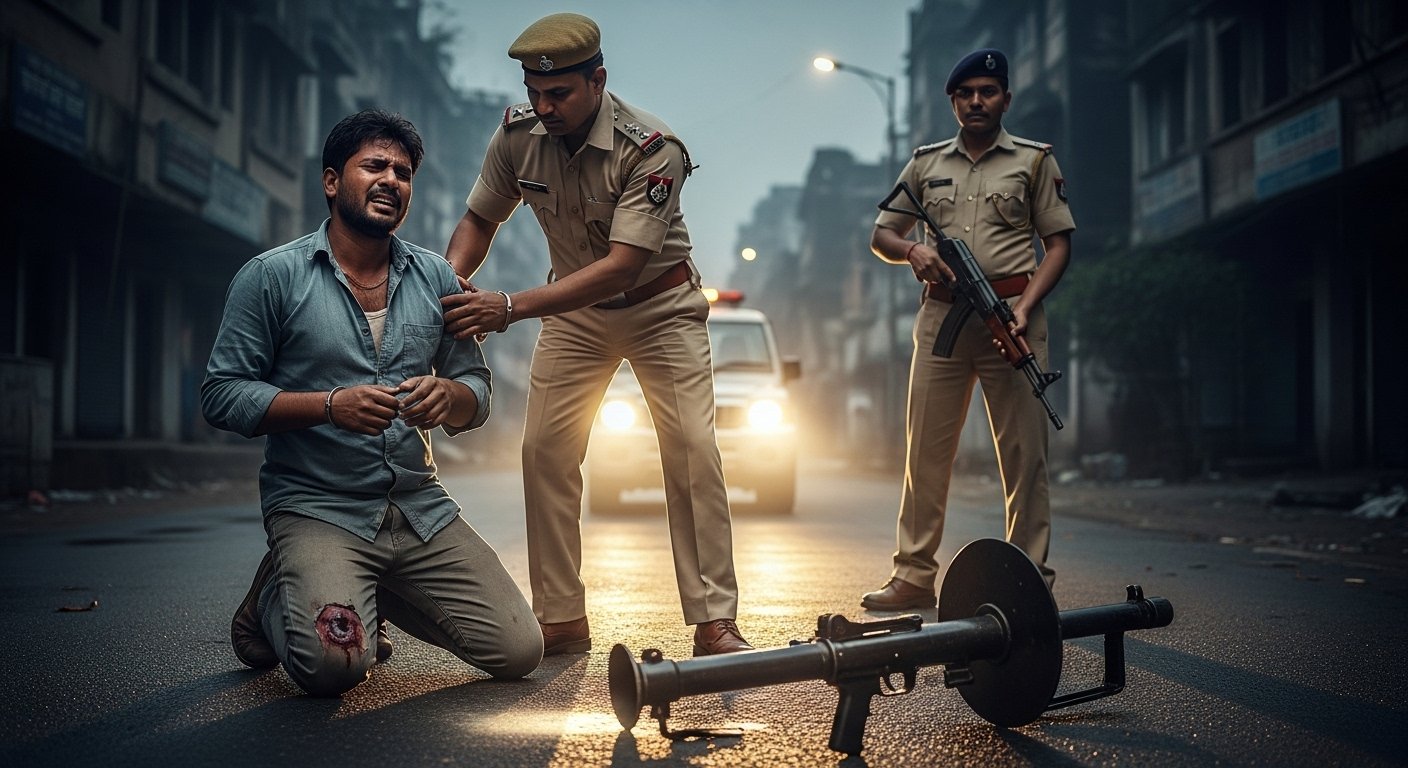 बरेली हिंसा: पुलिस की एंटी-राइट गन लूटने वाला आरोपी मुठभेड़ में गिरफ्तार, पैर में लगी गोली
