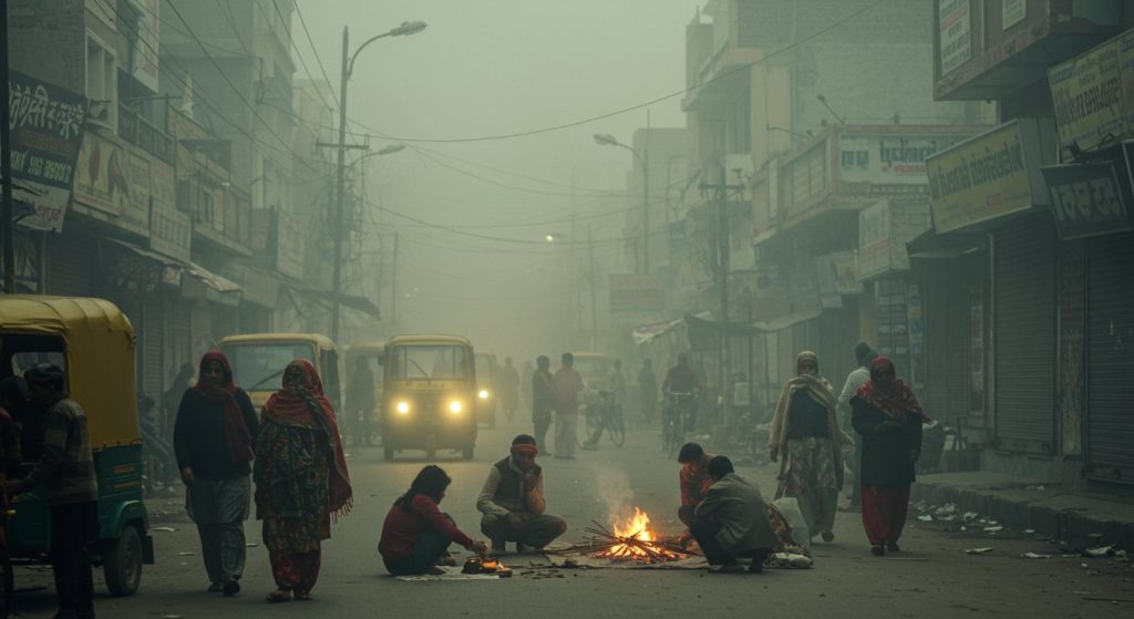 Bareilly: Day temperature drops, night chill intensifies; poison dissolves in the air!