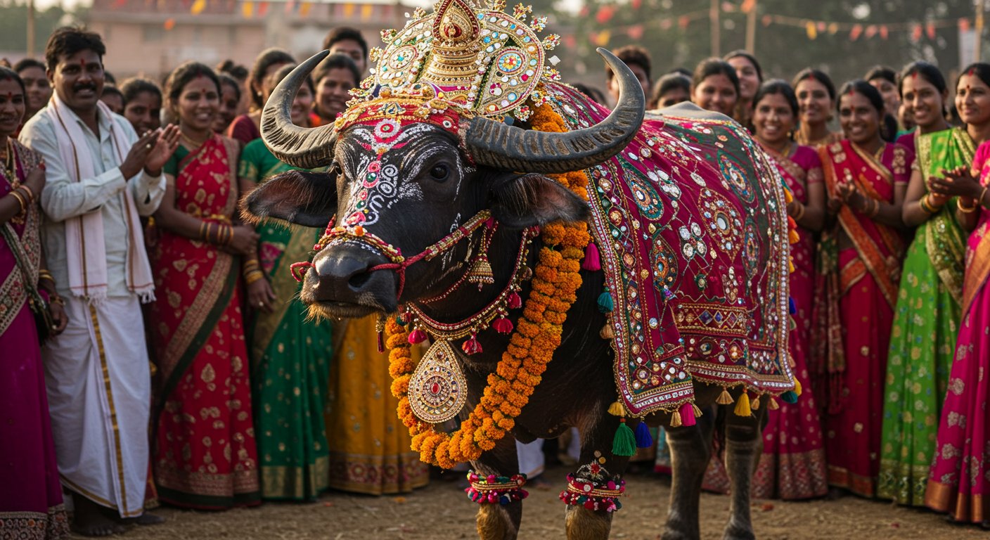 भारत में दुल्हन की तरह सजती हैं भैंसें! जानिए इस अनोखे ब्यूटी कॉन्टेस्ट की वायरल कहानी