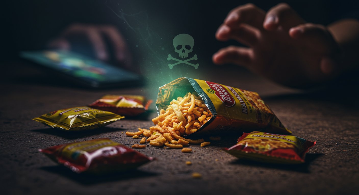 सावधान! 5-10 रुपये वाली नमकीन: ‘इससे अच्छा जहर खा लो!’ – वायरल वीडियो ने उड़ाई नींद