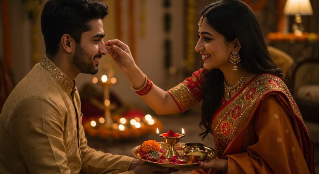 Bhai Dooj 2025: Unique Brother-Sister Festival Today with Three Auspicious Yogas; Know the Right Tilak Muhurat and Rituals!