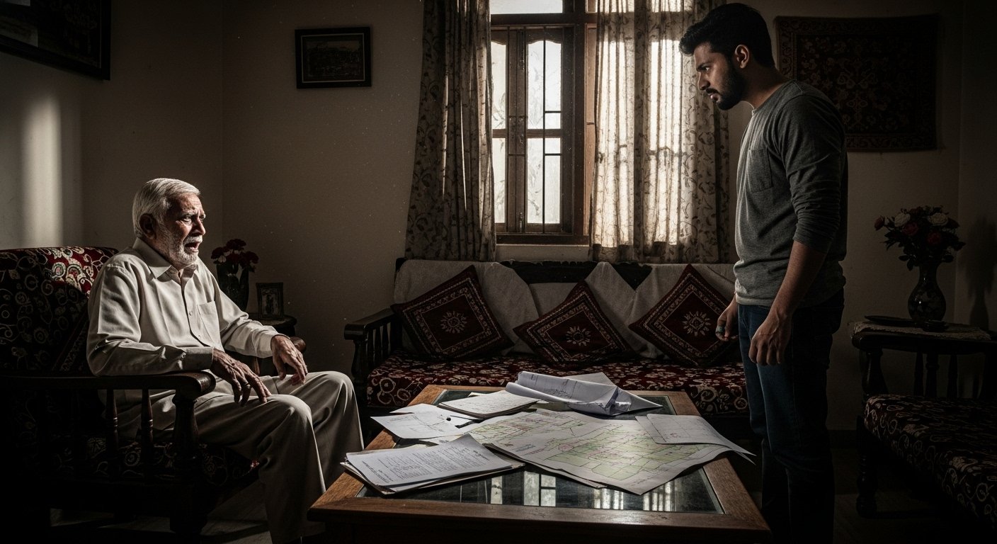 दिल्ली में संपत्ति विवाद का खूनी अंजाम: पोते पर दादा को गोली मारने का आरोप, इलाके में सनसनी