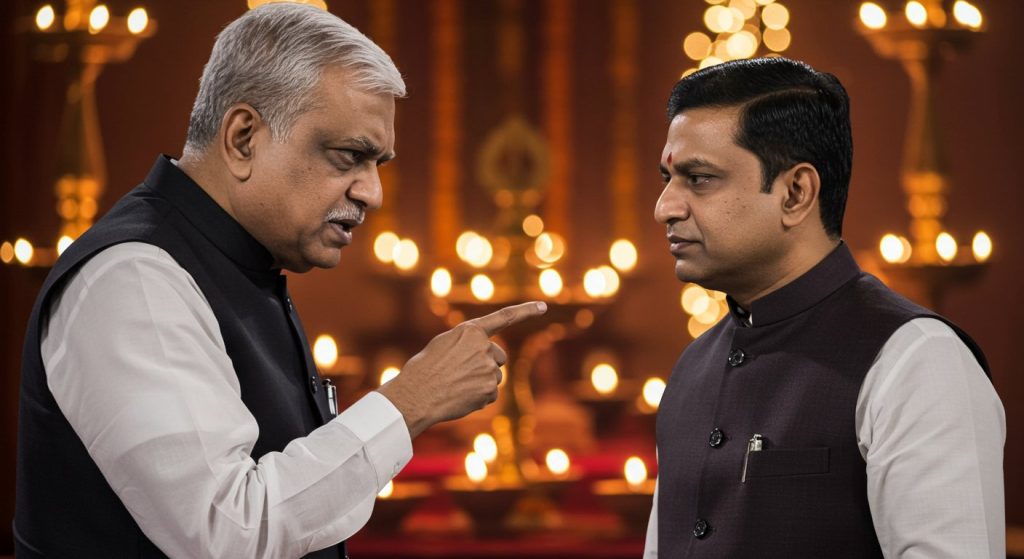 Deepotsav Row: Bhupendra Chaudhary Retorts to Akhilesh's Statement, Says 'Anti-Sanatan Thinking Clearly Visible'