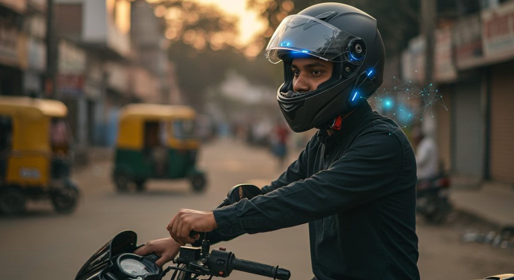 Uttar Pradesh's Amazing Helmet: Bike Won't Start If Drunk, Also Prevents Accidents!