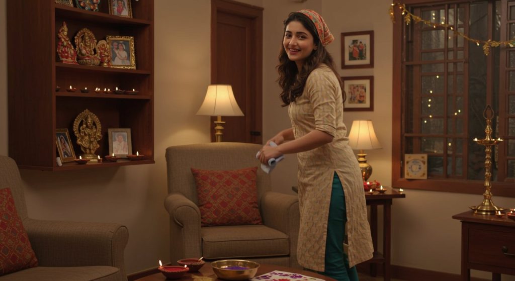 Sara Ali Khan's Diwali Cleaning Video Goes Viral: Royal Family's Daughter Displays 'Desi' Style