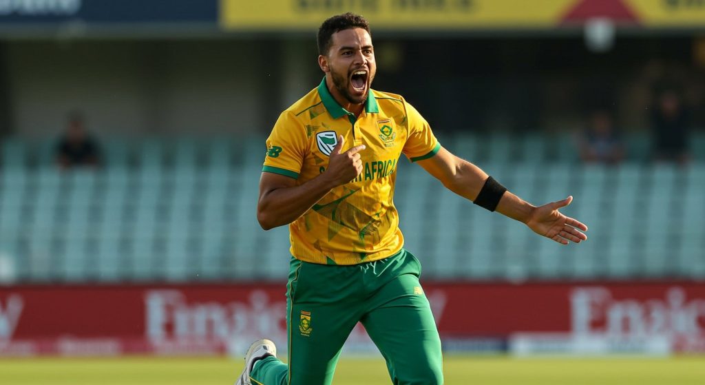 South African Cricketer's 'Bow and Arrow' Celebration Reminded of Lord Shri Ram, Video Goes Viral