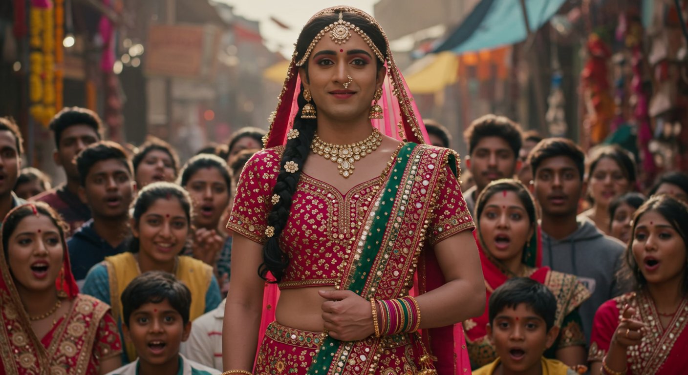 चौंकाने वाला वीडियो: जब एक लड़के ने ली लड़की की वेशभूषा, लोगों की आंखें खुली की खुली रह गईं!