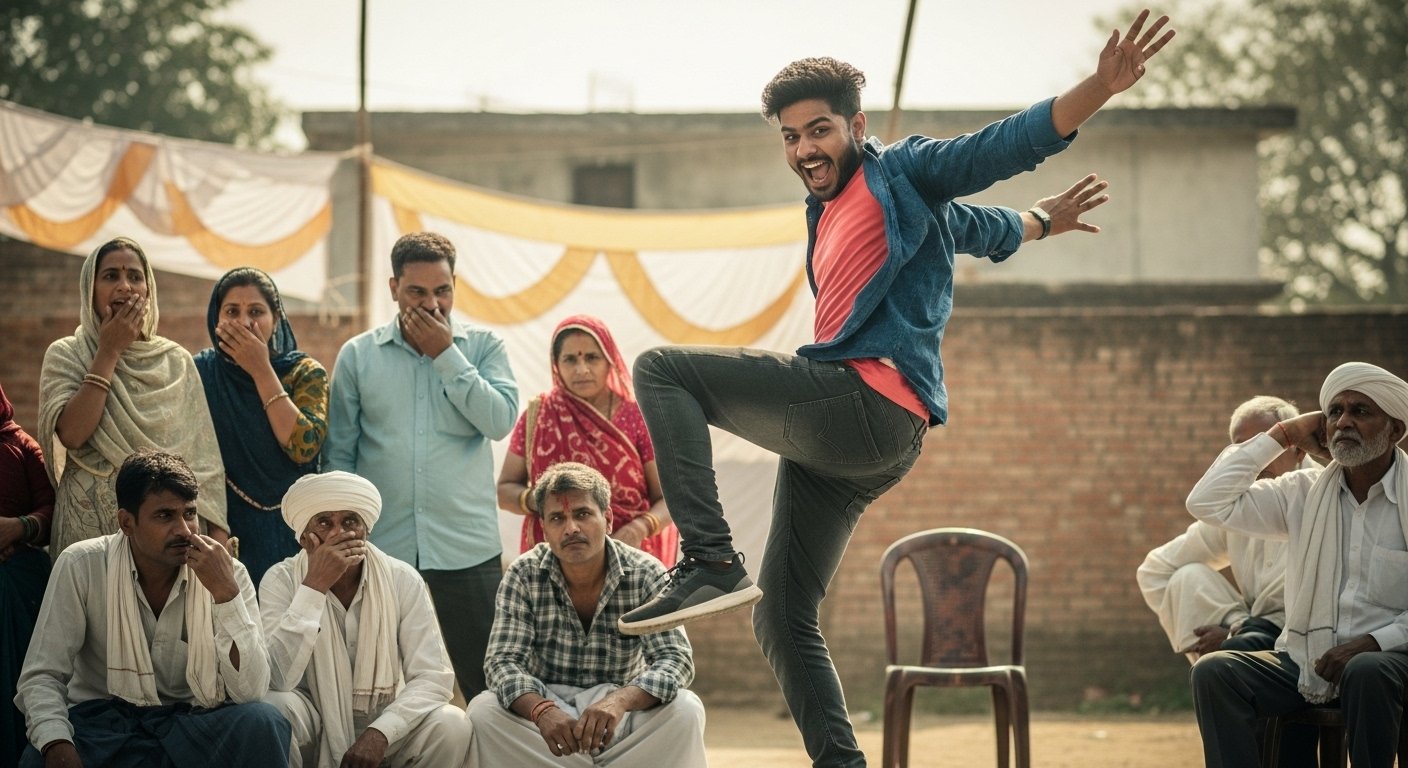 हरियाणवी गाने पर लड़के के ‘कमरतोड़ ठुमके’, वीडियो हुआ वायरल तो लोग बोले- ‘शर्म से झुक गईं नजरें!’